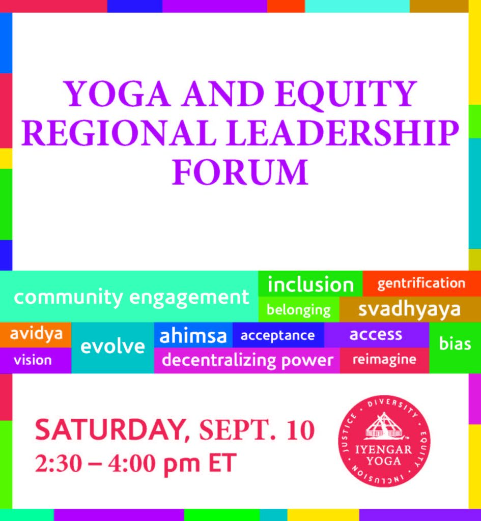 Yoga and Equity Regional Leadership Forum