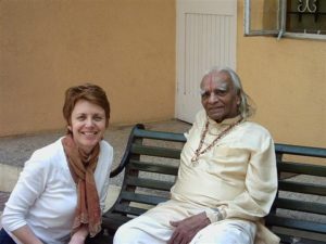 INDIA - Anna Delury and B.K.S. Iyengar